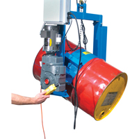BASCULE BARIL POUDRE 3 PHASES/460V CAP 1500LB, Baril de 55 gal. US (45 gal. imp.), Capacit&eacute; 1500 lb/680 kg Sécurité Médic