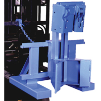 Manipulateur de barils MORSPEED 1500 pour chariot &eacute;l&eacute;vateur, Pour 55 gal. US (45 gal. imp.) Sécurité Médic