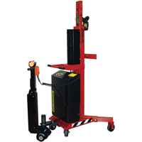 Manipulateur ergonomique de baril &agrave; lev&eacute;e et entraînement motoris&eacute;s, DM-100-PLD, 30 - 85 gal. US (25 - 70 gal. imp.) Sécurité Médic