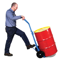 Diable pour baril, Fabriqu&eacute; en Acier, 30 - 55 gal. US (25 - 45 gal. imp.) Sécurité Médic