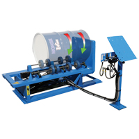 M&eacute;langeur de baril Hydra-Lift, 55 gal. US (45 gal. imp.) Capacit&eacute;, Vitesse variable, 1 CV Sécurité Médic
