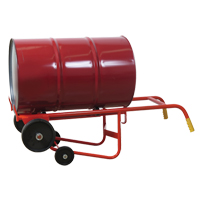 Chariot pour baril de s&eacute;rie standard 30BTW, Fabriqu&eacute; en Acier, 30 - 85 gal. US (25 - 70 gal. imp.) Sécurité Médic