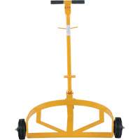 Chariot &agrave; profil bas pour barils, Fabriqu&eacute; en Acier, 30 - 55 gal. US (25 - 45,8 gal. imp.) Sécurité Médic
