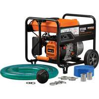 Semi-Trash Water Pump Kit, 158 GPM, 208 cc, 4 Cycle OHV Sécurité Médic