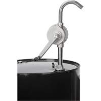 Rotary Type Drum Pump, Stainless Steel, Fits 55 Gal., 12 oz./Stroke Sécurité Médic