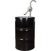 Rotary Type Drum Pump, Stainless Steel, Fits 55 Gal., 12 oz./Stroke Sécurité Médic