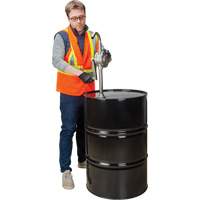 Rotary Type Drum Pump, Stainless Steel, Fits 55 Gal., 12 oz./Stroke Sécurité Médic
