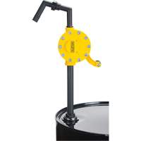 Rotary Type Drum Pump, Polypropylene, Fits 15 - 55 US Gal., 8 oz./Stroke Sécurité Médic