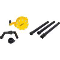 Rotary Type Drum Pump, Polypropylene, Fits 15 - 55 US Gal., 8 oz./Stroke Sécurité Médic
