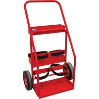 Chariot de prevention d'incendie pour travaux &agrave; chaud, Roues Semi-pneumatique, Base de 17,75" la x 8,9" lo, 100 lb Sécurité Médic