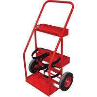 Chariot de prevention d'incendie pour travaux &agrave; chaud, Roues Semi-pneumatique, Base de 17,75" la x 8,9" lo, 100 lb Sécurité Médic