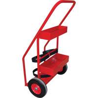 Chariot de prevention d'incendie pour travaux &agrave; chaud, Roues Semi-pneumatique, Base de 17,75" la x 8,9" lo, 100 lb Sécurité Médic
