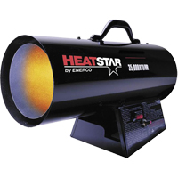 Contractor Series Forced Air Heater, Fan, Propane, 35000 BTU/H Sécurité Médic