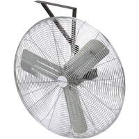 Non-Oscillating Wall Fan, Commercial, 3 Speed, 24" Diameter Sécurité Médic