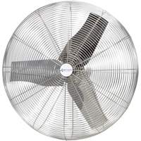 Stainless Steel Food Service Washdown Air Circulating Fans, Industrial, 1 Speed, 30" Diameter Sécurité Médic