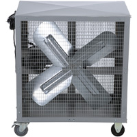 Direct Drive Heavy-Duty Mobile Filtered Fan, 2 Speeds Sécurité Médic