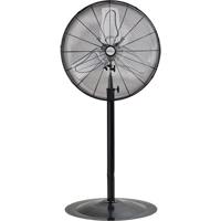 Ventilateur non oscillant sur socle, Robuste, 2 Vitesses, Diam&egrave;tre de 24" Sécurité Médic