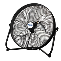 High Velocity Floor Fan, 3 Speeds, 20" Diameter Sécurité Médic