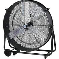 Light Industrial Direct-Drive Slim Drum Fan, Industrial, 2 Speed, 30" Diameter Sécurité Médic