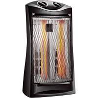 Portable Infrared Heater, Radiant Heat, Electric, 5120 BTU/H Sécurité Médic