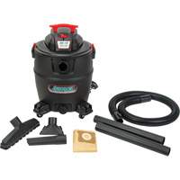 Vacuum, Wet-Dry, 6 HP, 16 US Gal. (60.6 Litres) Sécurité Médic