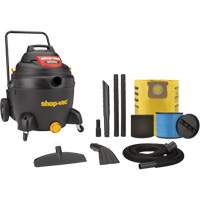 Industrial Vacuum, Wet-Dry, 3 HP, 16 US Gal. (60.6 Litres) Sécurité Médic