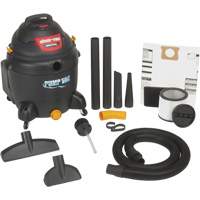 Built-In Pump Shop Vacuum, Wet-Dry, 6 HP, 18 US Gal. (68.1 Litres) Sécurité Médic