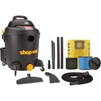 SVX2 Shop Vacuum, Wet-Dry, 5.5 HP, 12 US Gal. (45.4 Litres) Sécurité Médic