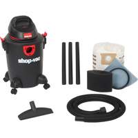 DIY & Workshop Series Shop Vacuum, Wet-Dry, 3.5 HP, 6 US Gal. (22.7 Litres) Sécurité Médic