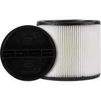 Vacuum Filter, Cartridge, Fits 5 US gal. Sécurité Médic