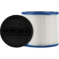 CleanStream&reg; Gore&reg; Wet/Dry Vacuum Filter, Cartridge/Hepa, Fits 5 US gal. Sécurité Médic