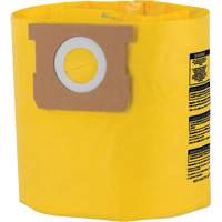 Type D High Efficiency Disposable Filter Bags, 4 US gal. Sécurité Médic