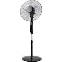 Oscillating Pedestal Fan with Remote Control, Commercial, 3 Speed, 16" Diameter Sécurité Médic