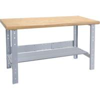 &eacute;tabli pr&eacute;conçu, Cap 2500 lb, 60" la x 36" p, 34" h Sécurité Médic