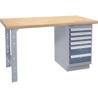&eacute;tabli pr&eacute;conçu, Cap 2500 lb, 72" la x 36" p, 34" h Sécurité Médic