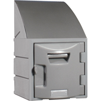 Locker, 12" x 15" x 25", Grey, Assembled Sécurité Médic