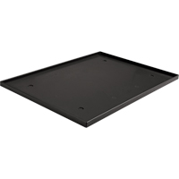 Locker Base Insert, Fits Locker Size 12" x 18", Black, Plastic Sécurité Médic