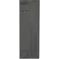 Casiers Clean Line, Bloc de 2, 24" x 12" x 76", Acier, Charbon, Rivet (assembl&eacute;), Perfor&eacute; Sécurité Médic