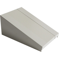 All-Welded Concorde - Heavy-Duty Lockers Sloping Top, 1 Bank, 18" D x 12" W x 6" H, Grey, Steel Sécurité Médic