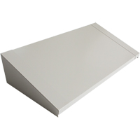 All-Welded Concorde - Heavy-Duty Lockers Sloping Top, 3 Bank, 18" D x 36" W x 6" H, Grey, Steel Sécurité Médic