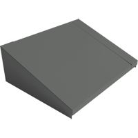 All-Welded Concorde - Heavy-Duty Lockers Sloping Top, 2 Bank, 18" D x 24" W x 6" H, Steel Sécurité Médic
