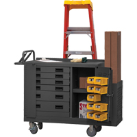 Heavy Duty Mobile Work Stations, Steel Surface Sécurité Médic
