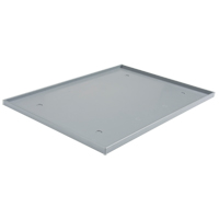 Locker Base Insert, Fits Locker Size 12" x 18", Dark Grey, Plastic Sécurité Médic