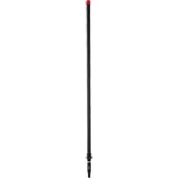 Transport Line Handle, Aluminum/Polypropylene, Telescopic, Euro Threaded Tip, 1-1/4" Diameter, 63" - 109" Length Sécurité Médic