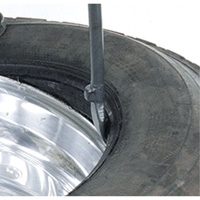 D&eacute;monte-pneu pour pneu sans chambre &agrave; air service lourd T45A, 37" lo, 4,6 lb Sécurité Médic