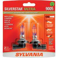 9005 SilverStar&reg; Ultra Headlight Bulb, Halogen, 65 W, White Sécurité Médic