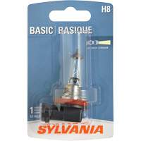 H8 Basic Headlight Bulb, Halogen, 35 W, Off White Sécurité Médic