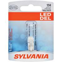 194 Mini Automotive Bulb, LED, 0.5 W/12.8 W, White Sécurité Médic