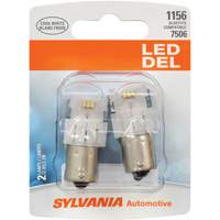 1156 Mini Automotive Bulb, LED, 12.8 W/2.3 W, White Sécurité Médic