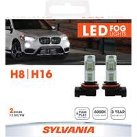 H8 Headlight Bulb, LED, 12.8 W/9 W, White Sécurité Médic